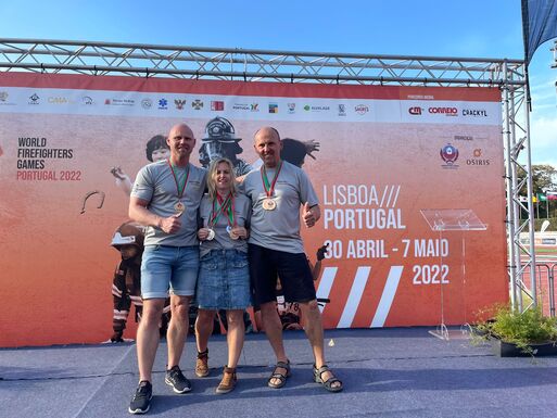 3 Teilnehmer aus Magdeburg bei den Fire Fighter Games 2022