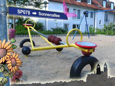 Bild vergrößern: SP078 Spielplatz Sonnenallee/Hansapark
