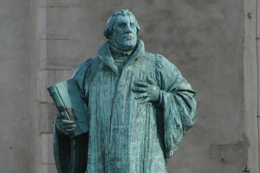Statue des Martin Luther