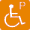 Behindertengerechte Parkpltze