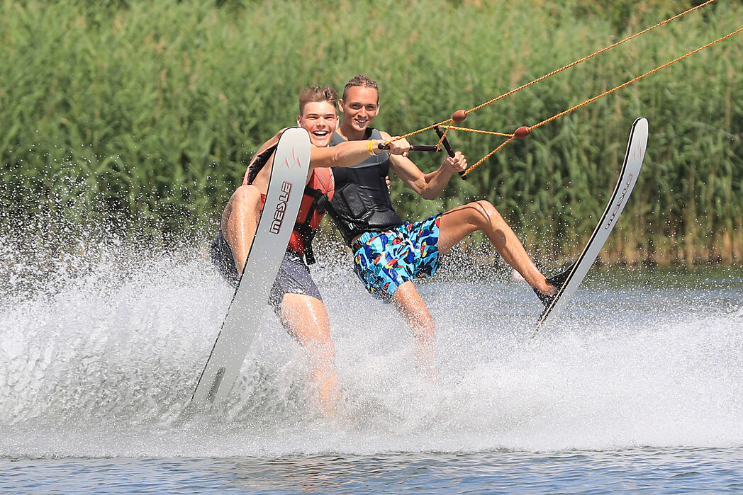Aktiv auf dem Wasser