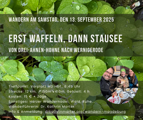 13.09.25 Erst Waffeln, dann Stausee