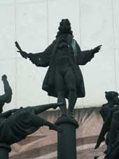 Georg Philipp Telemann Statue