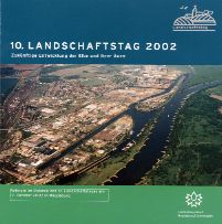 Luftbild der Elbe im Bereic Rothensee, sichtbar ist der Industriehafen und die Steikopfinsel. Ebenfalls ist der alte Schleusenkanal zu erkennen, daneben die Firma Variobord