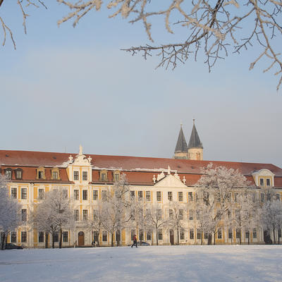 Magdeburger Domplatz im Winter [Foto von Uwe Graf - Fotolia]