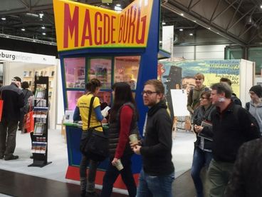 Bild vergrößern: Ottostadt Magdeburg auf der Leipziger Buchmesse 2015