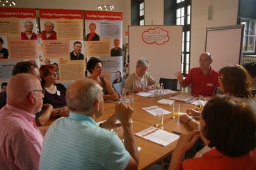 Arbeitsgruppen Gemeinwesenarbeit (Foto: Freiwilligenagentur Magdenurg e. V.)