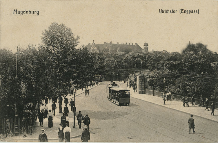 Ulrichstor Engpass 1908