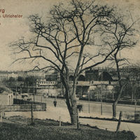Magdeburg gesehen vom Ulrichstor 1910