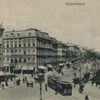 Kaiserstraße um 1908 