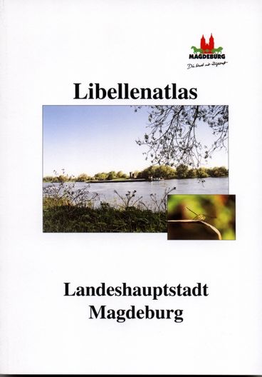 Bild vergrößern: Im Hintergrundbild ist die Elbe abgebildet. Rechts unten befindet sich ein kleines Bild mit einer Libelle.