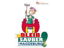 Bild vergrößern: Logo der Aktion Bleib sauber Magdeburg - Herr Philipp Hubbe, Magdeburg