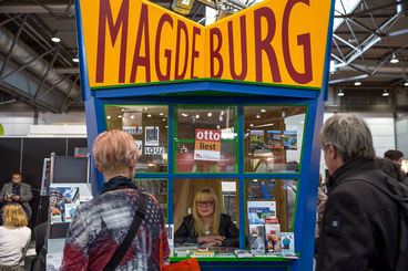 Bild vergrößern: Leipziger Buchmesse 2017 - Musikalischer Auftakt am Messefreitag: Rossini-Quartett (Foto: Manuel Pape)