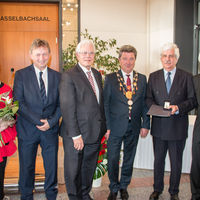 Gabriele Herbst, Andreas Schumann, Gerhard Glogowski, Dr. Lutz Trümper, Giselher Quast und Norbert Pohlmann