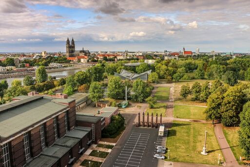 Bild vergrößern: Stadtpark Magdeburg
