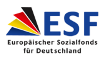 Externer Link: Logo für die Europäischen Sozialfonds für Deutschland