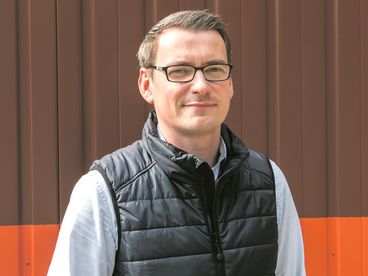 Projektleiter der Eisenbahnüberführung Ernst-Reuter-Allee Christian Fuß