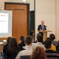 Prof. Dr. Michael Hoffmann, Prorektor der Hochschule Magdeburg-Stendal