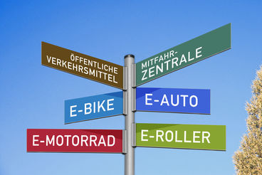 Bild vergrößern: Wegweiser E-Mobilität vor Ort