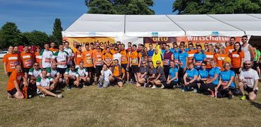 Bild vergrößern: Firmenstaffellauf 2018