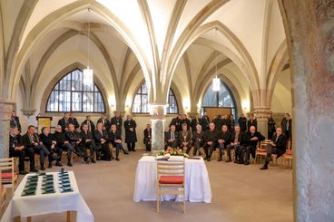 Bild vergrößern: Innenminister und -senatoren im Magdeburger Dom