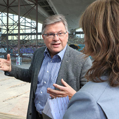 Heinz Ulrich, Leiter des Eigenbetrieb Kommunales Gebäudemanagement
