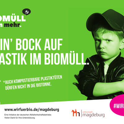 Aktion #wirfeuerbio - »Kein Bock auf Plastik im Biomüll!«