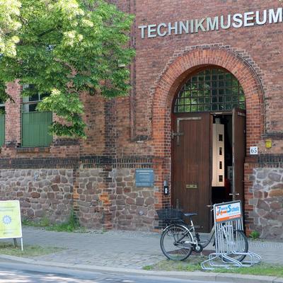 Das Technikmuseum in der Außenansicht