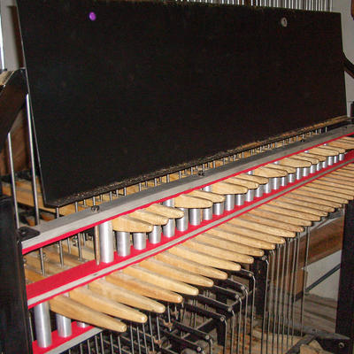 Handspieleinrichtung des Carillon © Landeshauptstadt Magdeburg