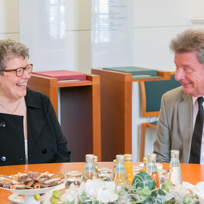 Ilse Junkermann und OB Dr. Lutz Trümper