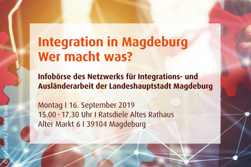 Bild vergrößern: Flyer Infobörse Integration