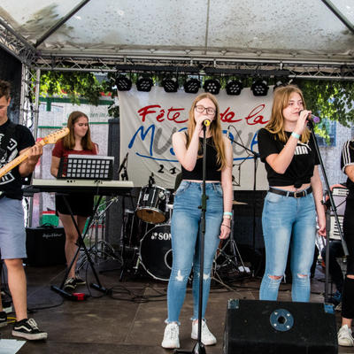 Kinder- bzw. Jugendband auf der Fête de la musique - Magdeburg 2019