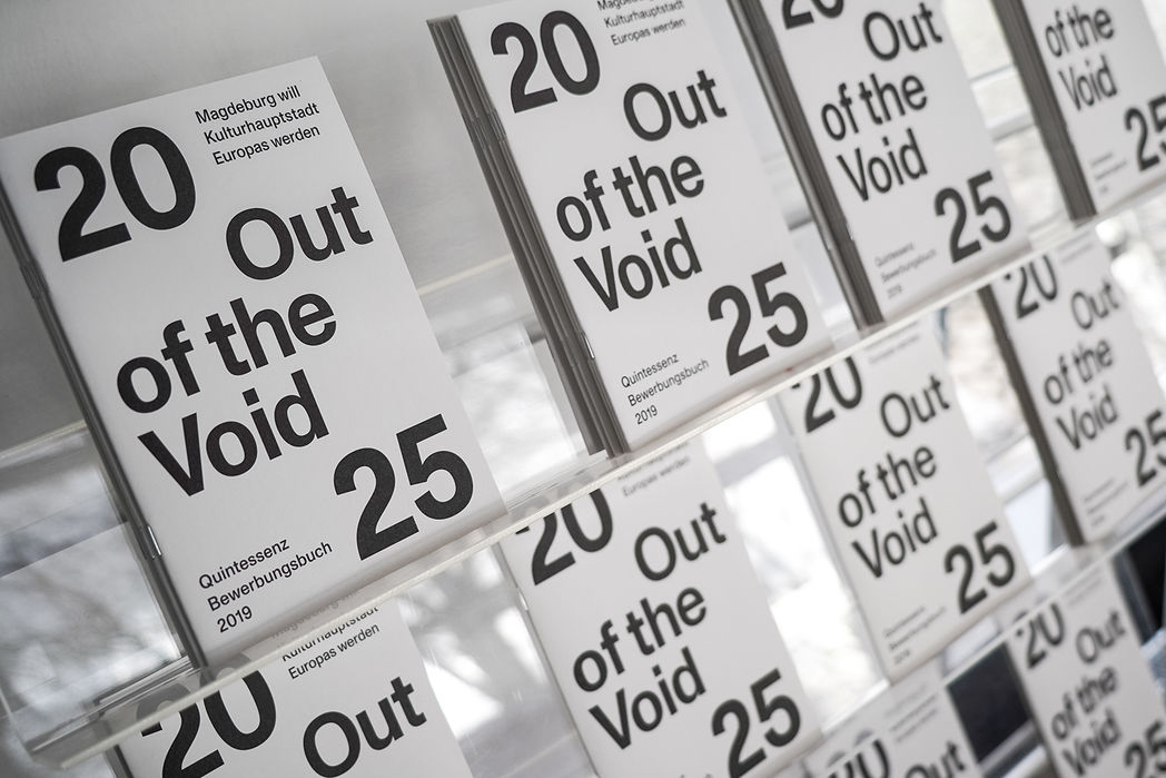 Bewerbungsbuch zur Kulturhauptstadt Euopas 2025 Out of the Void