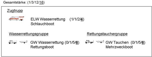 Fachdienst Wasserrettung