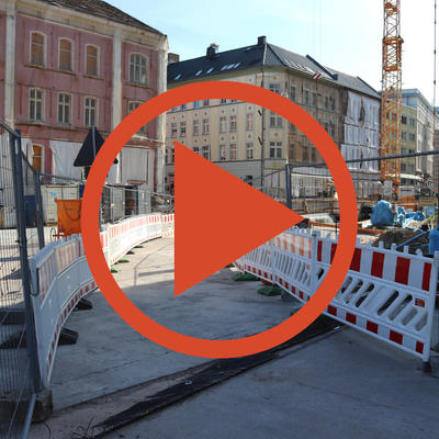 Video: Fußgänger-Umleitung 21.05.2020