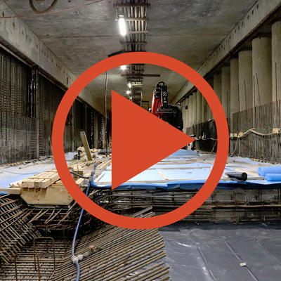 Video: Betonage Tunnelsohle