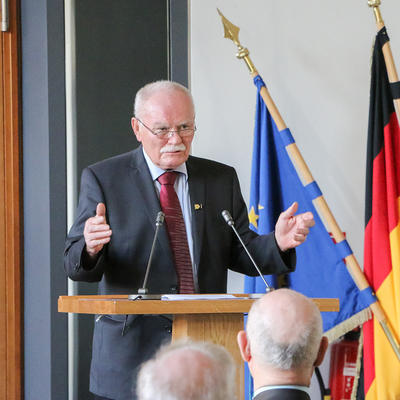 Prof. Dr. Mathias Tullner, Vorsitzender Otto-von-Guericke-Gesellschaft Magdeburg