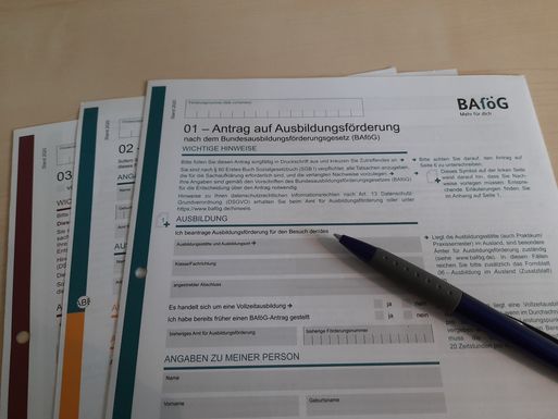 BAföG Formblätter Stand 2020