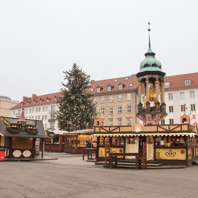 Weihnachtsmarkt Magdeburg 2019 bei Tag