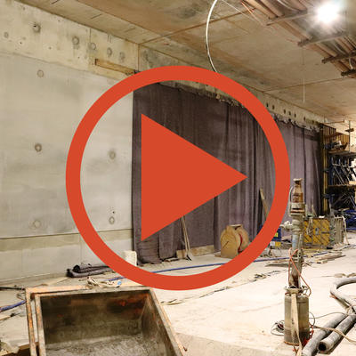 Video: Betonierte Wände