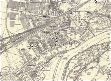 Bild vergrößern: Stadtplan von 1914/1931