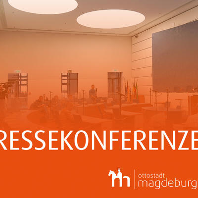 Corona Pressekonferenzen des Magdeburger Oberbürgermeisters