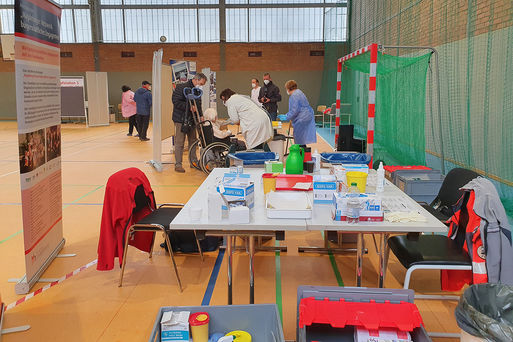 Interner Link: ASZ organisiert 1.000 Impfungen in Sudenburg
