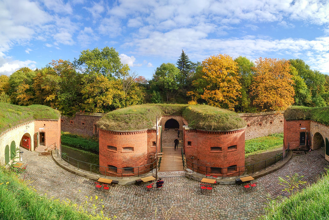 Bild vergrößern: Die Festungsanlage "Ravelin 2" in Magdeburg