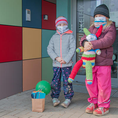 Netzwerk Kinderschutz & frühe Hilfe Magdeburg spendet der Kita Funkelfix 