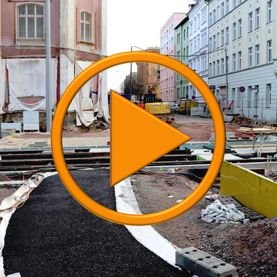 Video: Fußgängerüberweg Brandenburger Straße