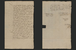 Bild vergrößern: Bislang ältester Otto-von-Guericke-Brief nun im Stadtarchiv Magdeburg