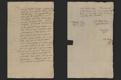 Bild vergrößern: Bislang ältester Otto-von-Guericke-Brief nun im Stadtarchiv Magdeburg
