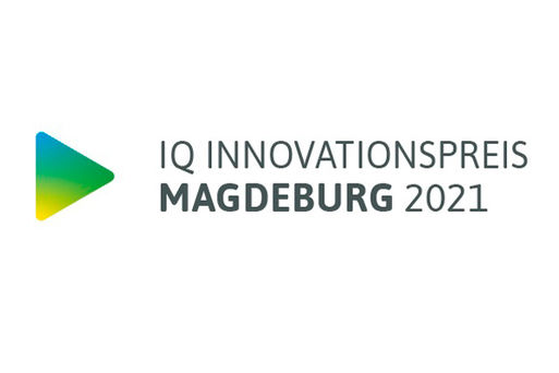 Bild vergrößern: Key visual IQ Innovationspreis Magdeburg 2021