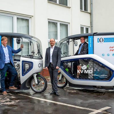 Bild vergrößern: E-Mobilität: Paket-Raketen der Otto-von-Guercke-Universität Magdeburg